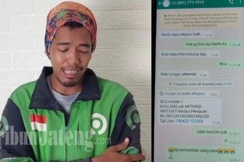 Driver Ojol di Semarang Jadi Korban Penipuan, Uang Hasil Tabungan 7 Tahun Hilang