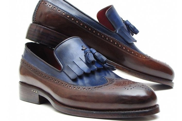 Kilted loafers