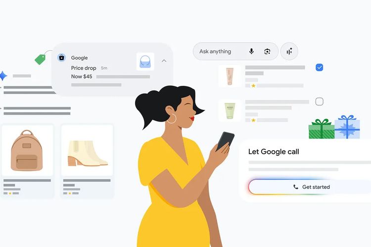 Foto : Google Rilis Deretan Fitur Belanja Baru, Bisa Disuruh Checkout ...