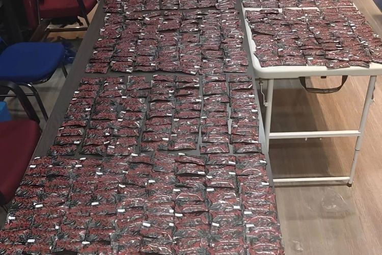857 Vape Narkoba Senilai Rp 2,5 Miliar Diamankan di Dumai Riau, Jaringan Internasional Diduga Terlibat