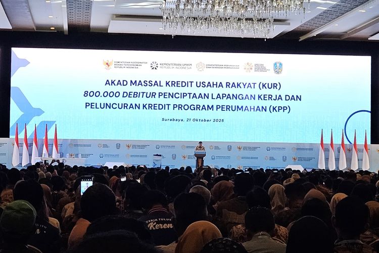 Pemerintah resmi meluncurkan Kredit Program Perumahan (KPP), atau sebelumnya dikenal dengan istilah KUR Perumahan di Kota Surabaya, Jawa Timur, pada Selasa (21/10/2025).