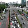 Massa Demo Masuk Jalan Tol, Jasa Marga Alihkan Arus Lalulintas