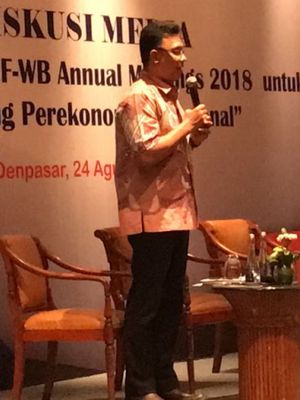 Kepala task force IMF-WB annual meeting 2018 Bank Indonesia (BI)  Peter Jacobs