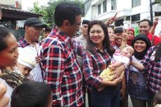 Ketika Djarot Tolak Gendong Bayi di Cidodol, Jakarta Selatan