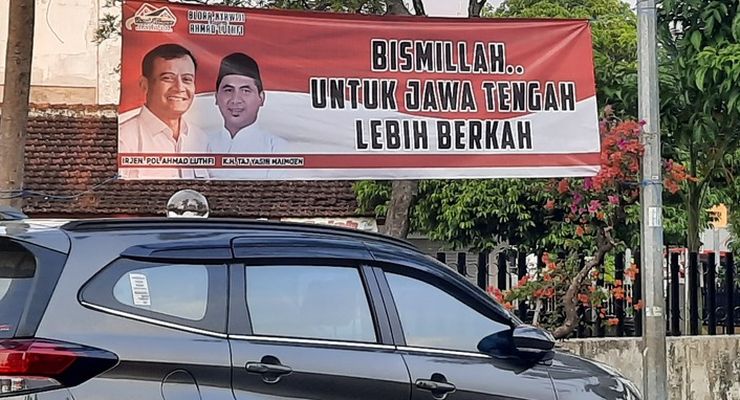 Soal Baliho Bersama Kapolda Jateng Ahmad Luthi, Gus Yasin: Saya Juga Masih Mencari Tahu Siapa yang "Masang"