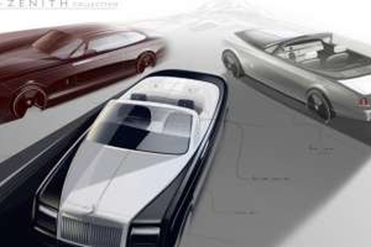 Rolls-Royce Zenith Collection yang diproduksi 50 unit dan sudah ludes terjual.