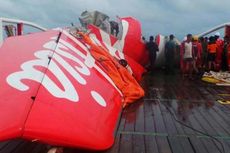 Kapal Pengangkut Benda yang Diduga Moncong AirAsia Dihadang Gelombang Tinggi