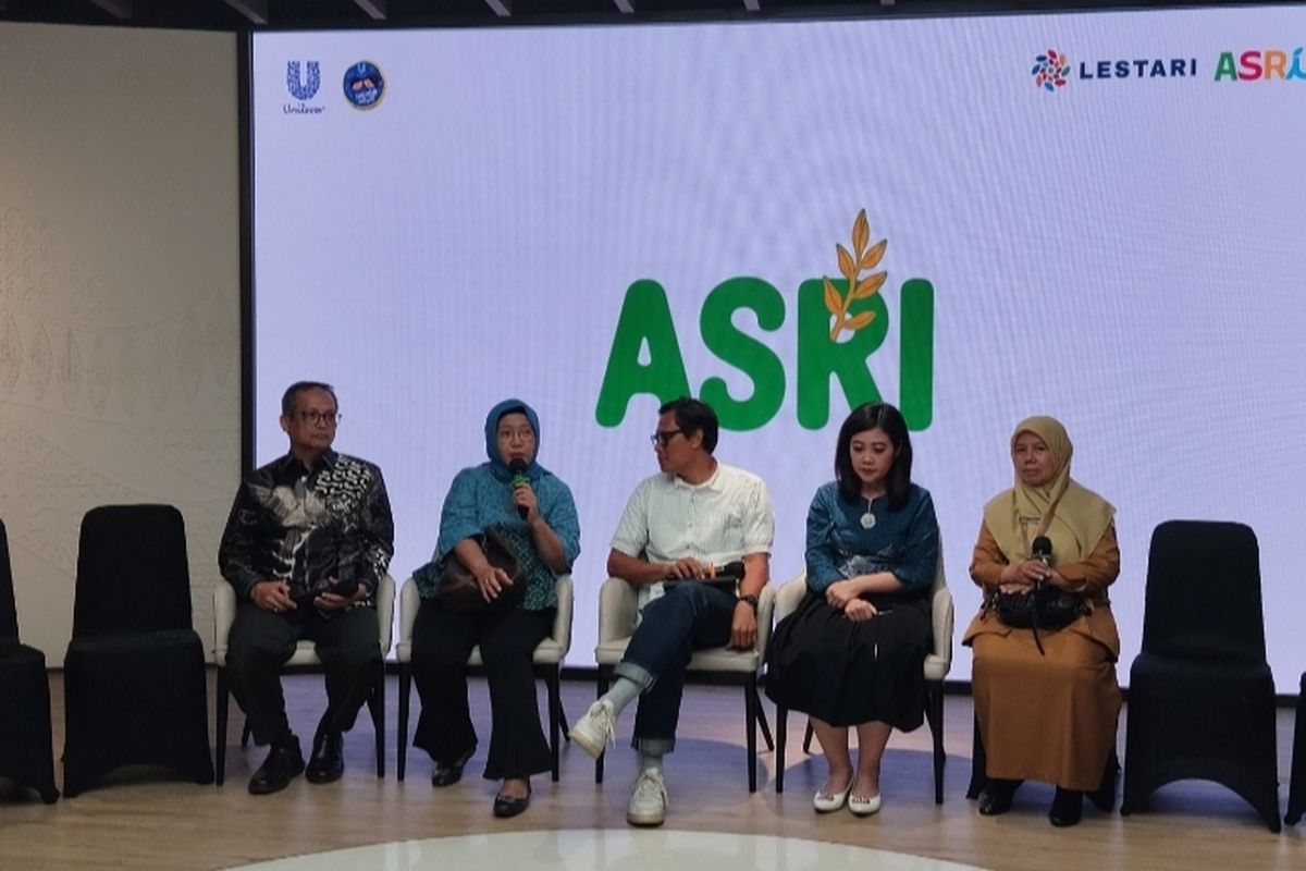acara Kick-Off Program Akademi Sekolah Lestari (ASRI): Bersemi Generasi Lestari, Senin (7/7/2025).
