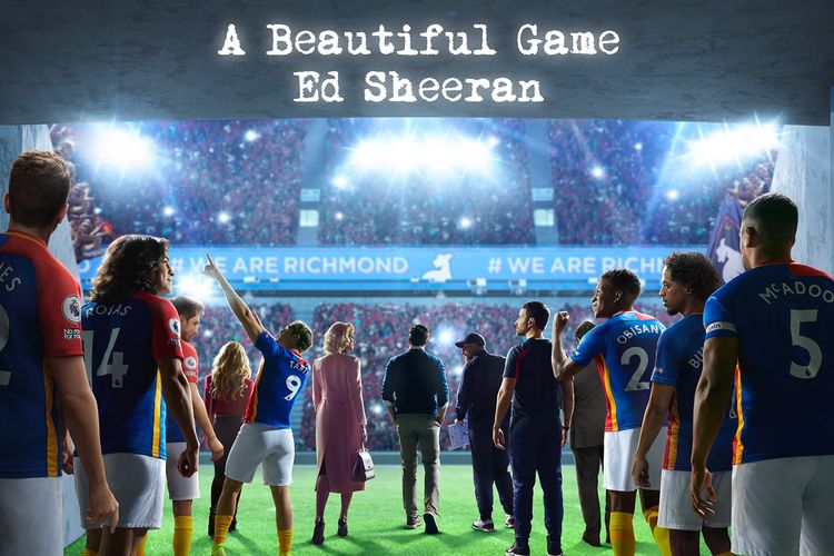 Cover Single Baru Ed Sheeran A Beautiful Game (OST. Ted Lasso)