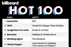 Fakta Seputar Billboard Hot 100, BTS Berada di Posisi Teratas