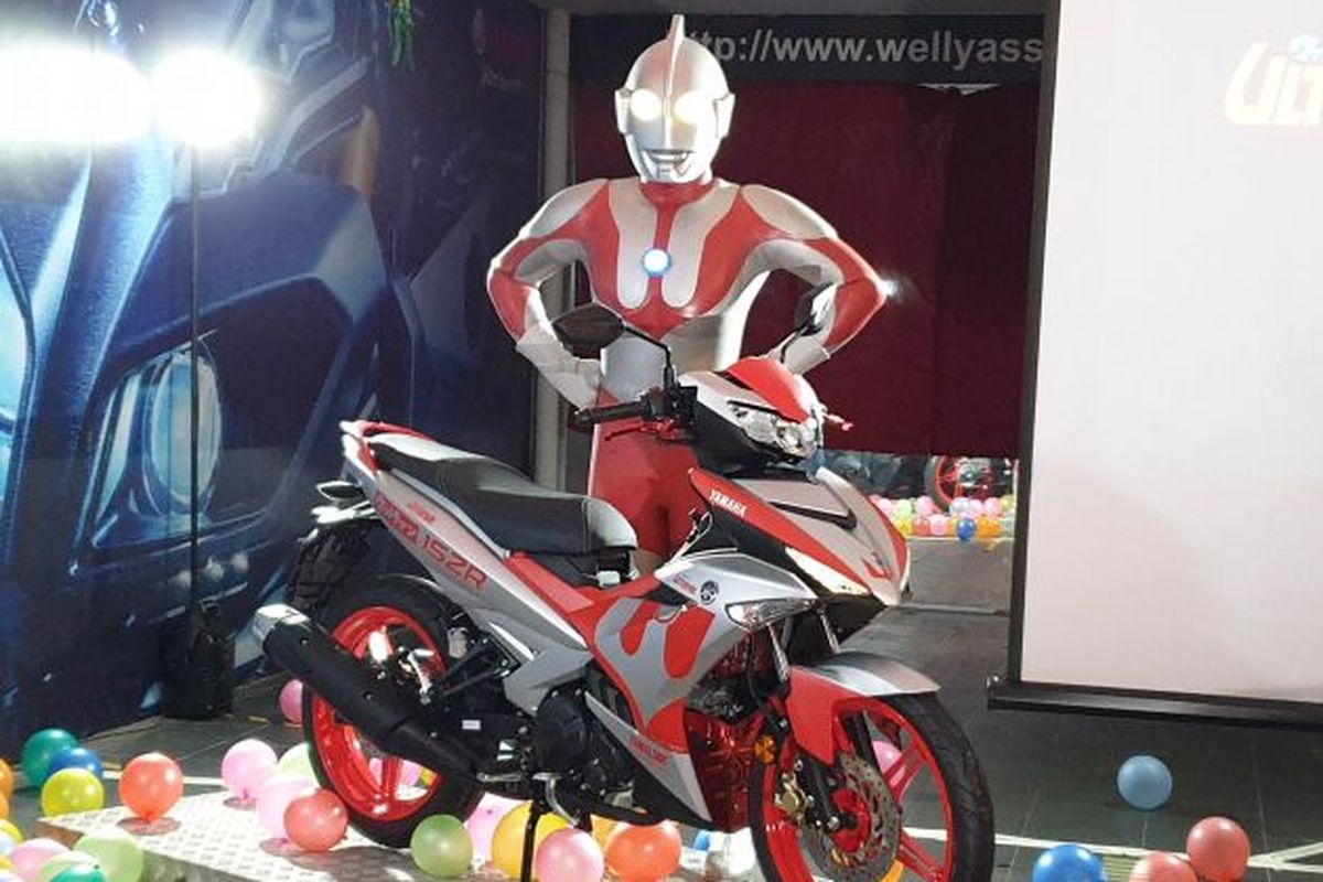 Yamaha MX-King edisi Ultraman