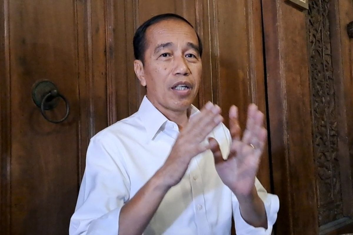 Presiden ke-7 Jokowi.