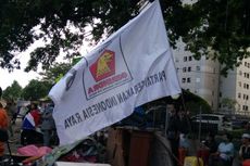 Bendera Gerindra Berkibar di Lokasi Penggusuran Rawajati, Mengapa?