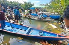 Mayat Pria Tanpa Identitas Mengapung di Sungai Pampang Makassar