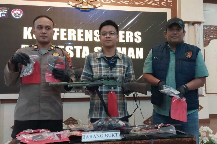 Pria di Sleman Rakit Senjata Bermodal YouTube, Satu Pistol Pernah Dipesan Rp 1,5 Juta