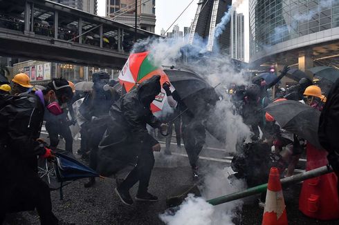RUU Ekstradisi Dicabut, Media China: Demonstran Hong Kong Tak Lagi Punya Alasan Lakukan Kekerasan