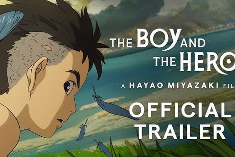 Poster film The Boy and The Heron 