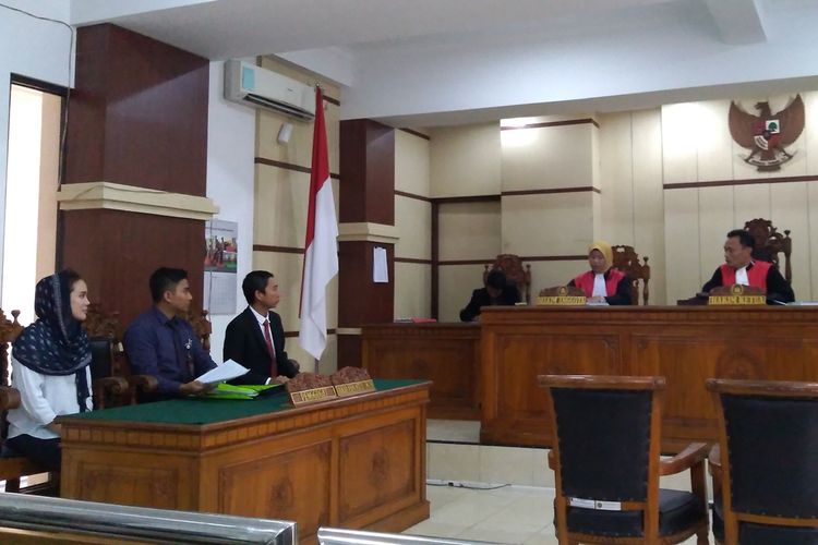 Sidang gugatan terhadap Ashanty digelar di Pengadilan Negeri (PN) Purwokerto, Jawa Tengah, Kamis (31/10/2019).