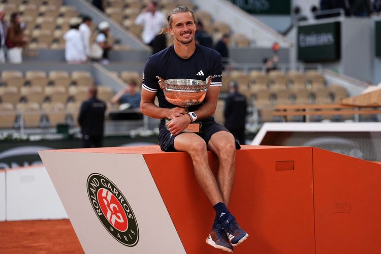 Alexander Zverev Juara French Open 2026, Akhiri Penantian Gelar Grand Slam Pertama