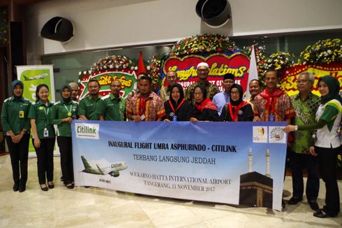 Citilink Angkut Jemaah Umrah dengan Pesawat Airbus A320 Neo