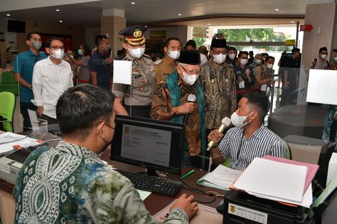 Kunjungan Kerja ke Kalsel, Wapres Tinjau Mal Pelayanan Publik Kota Banjarbaru