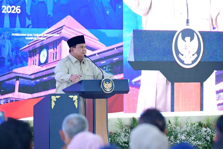Prabowo Gratiskan Biaya Pendidikan Seluruh Siswa SMA Taruna Nusantara