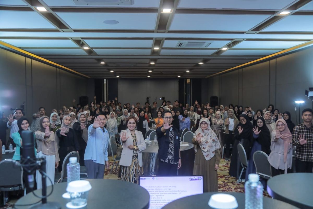 Genbest Talk Chapter 1 bertema "Gizi Seimbang, Tak Perlu Bimbang" di Kabupaten Serang, Banten, Selasa (21/5/2024).