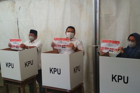 Mencoblos Didampingi Aksa Mahmud, Keponakan JK Harap Pilkada Makassar Berjalan Adil dan Jujur