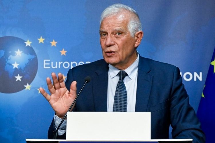 Kepala kebijakan luar negeri Uni Eropa, Josep Borrell. Dia pada Selasa (23/5/2023) mengatakan, Uni Eropa telah memasok Ukraina dengan lebih dari 200.000 peluru artileri dan 1.000 rudal melalui sebuah program untuk segera mengirimkan amunisi yang dibutuhkan ke Kyiv.