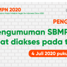 Cek Pengumuman SBMPN 2020, 4 Juli 2020 Pukul 00.01 WIB di sbmpn.politeknik.or.id