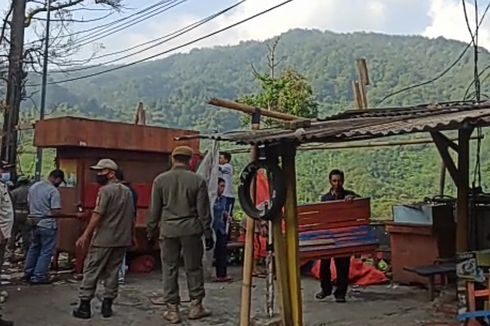 Ratusan Lapak PKL Dibongkar di Puncak Bogor, Satpol PP: Potensi Klaster Baru Covid-19