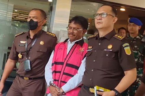 Jadi Tersangka, Johnny G Plate Ditahan 20 Hari di Rutan Salemba