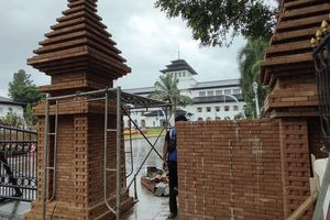 Telan Rp 3,9 Miliar, Ketika Gedung Sate Direnovasi Bergaya Candi di Tengah Efisiensi...