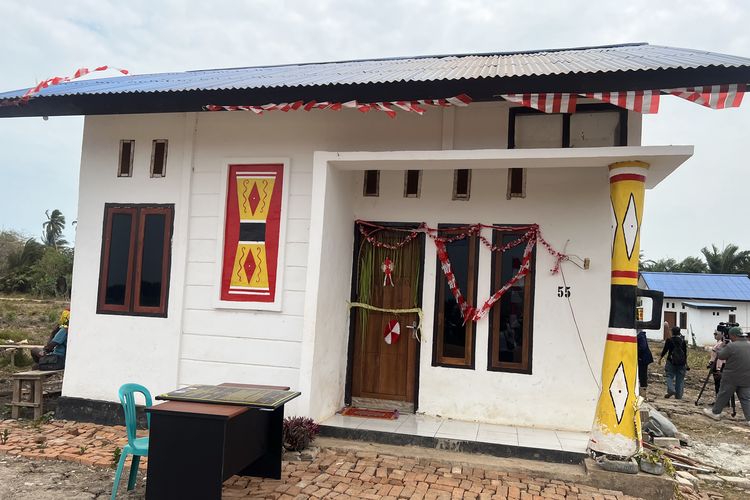 BERITA FOTO: Menengok Rumah Transmigran di Domande, Ada Kamar Tidur hingga Jamban