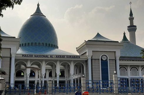 Protokol Kesehatan Ketat Diterapkan, Ini Aturan Shalat Tarawih di Masjid Nasional Al-Akbar Surabaya