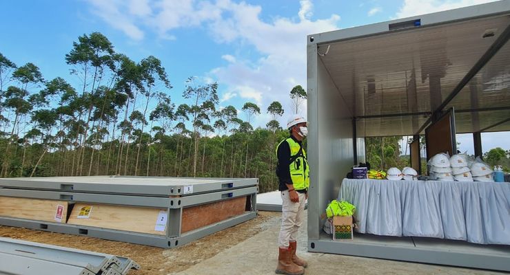 Pekerja Konstruksi di IKN Akan Tinggal di Rusun Modular