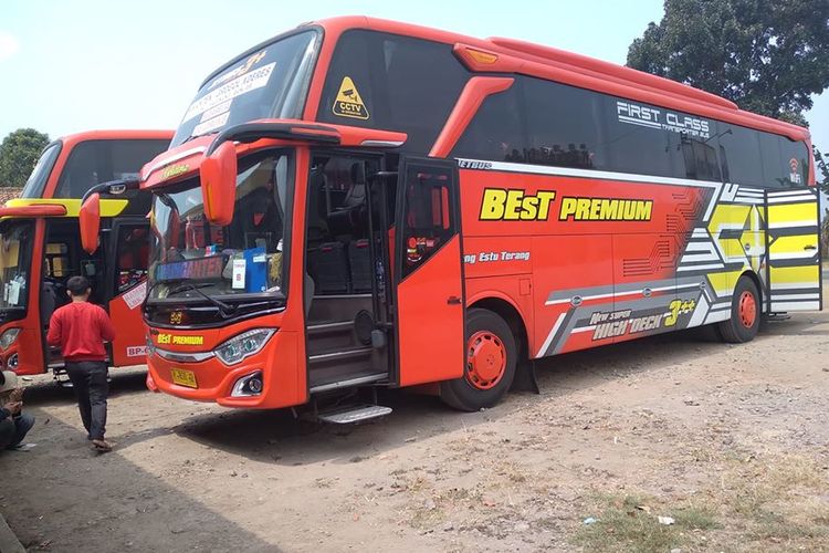 Simak, rute dan tarif  bus Best Premium Excutive serta Patas Jakarta-Cilacap.
