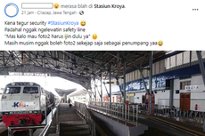 Soal Penumpang Ditegur karena Foto-foto di Stasiun Kroya, Ini Kata KAI