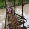 Tak Jauh dari Labuan Bajo NTT, Anak-anak Harus Bertaruh Nyawa Melintasi Jembatan Bambu ke Sekolah