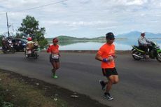 Srikandi Pelari Ultramarathon Nikmati Keindahan Alam Sumbawa