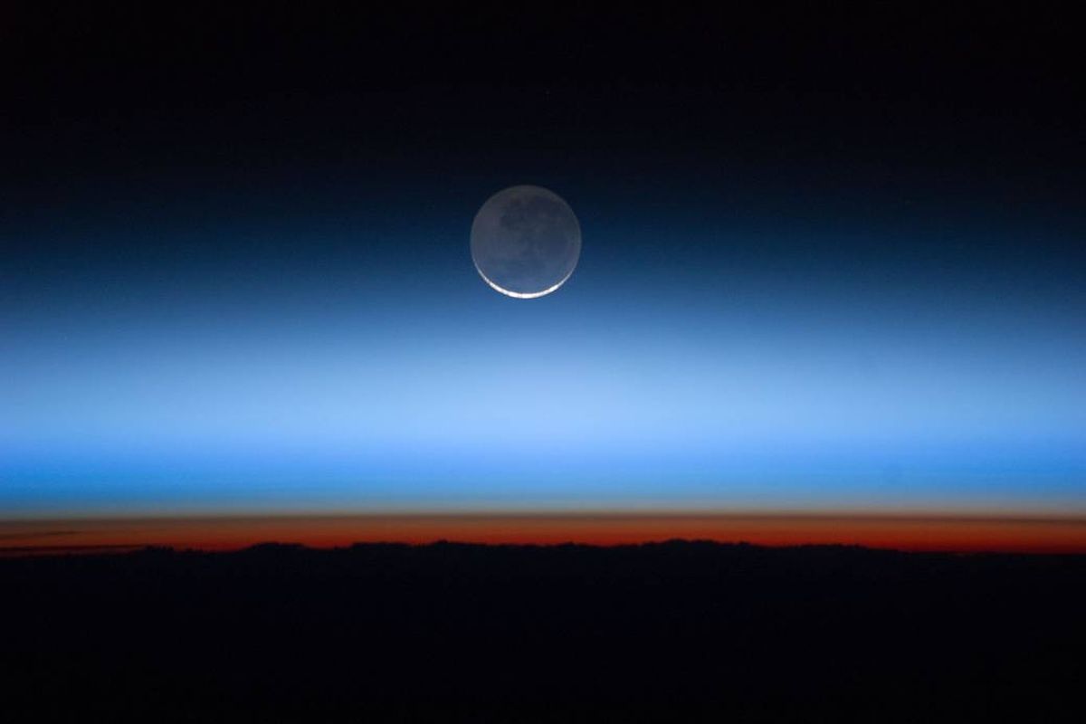 Foto atmosfer bumi