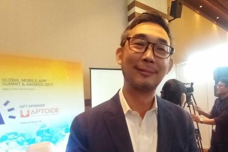 CMO GDP Venture, Danny Wirianto, Kamis (26/1/2017), saat ditemui KompasTekno usai press conference GMASA 2017 di Balai Kartini, Jakarta.