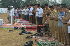 Karhutla Belum Teratasi, Gubernur Sumsel hingga Pelajar Gelar Shalat Minta Hujan