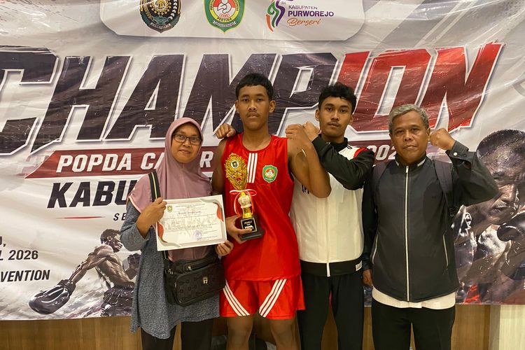Kisah Setyo, Siswa SMK di Purworejo yang Raih Emas Tinju Popda dari Latihan Otodidak