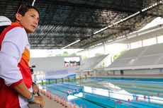 Sandiaga Uno Tinjau Progres Venue Asian Games di Senayan