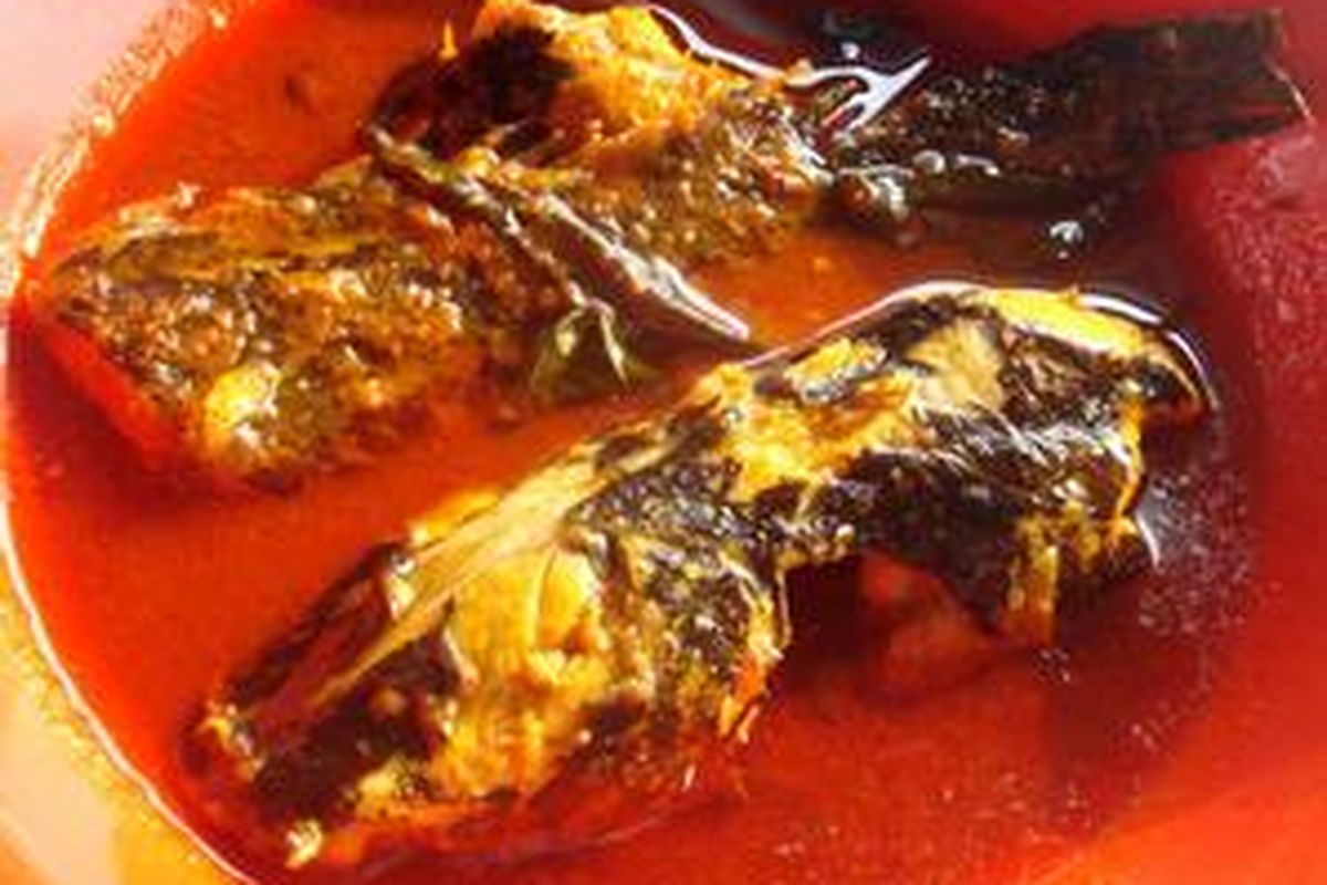 Asam Pedas Ikan Sembilang.