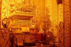 Mengintip Potongan Rambut Buddha di Botataung Pagoda, Yangon