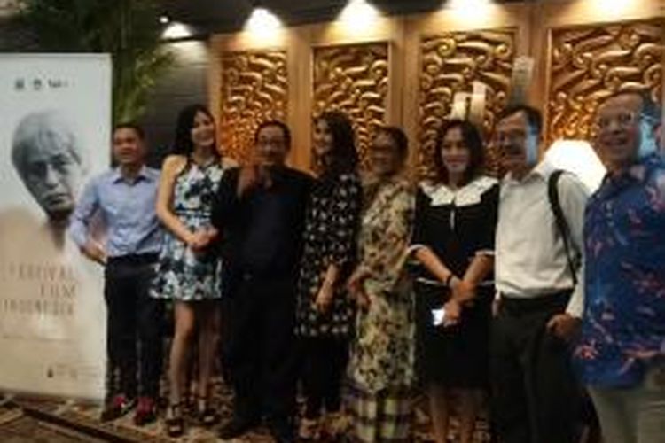 Panitia Festival Film Indonesia (FFI) 2015 mengadakan jumpa pers mengenai festival tersebut di Restoran Kembang Goela, Jakarta Selatan, Rabu (9/9/2015).