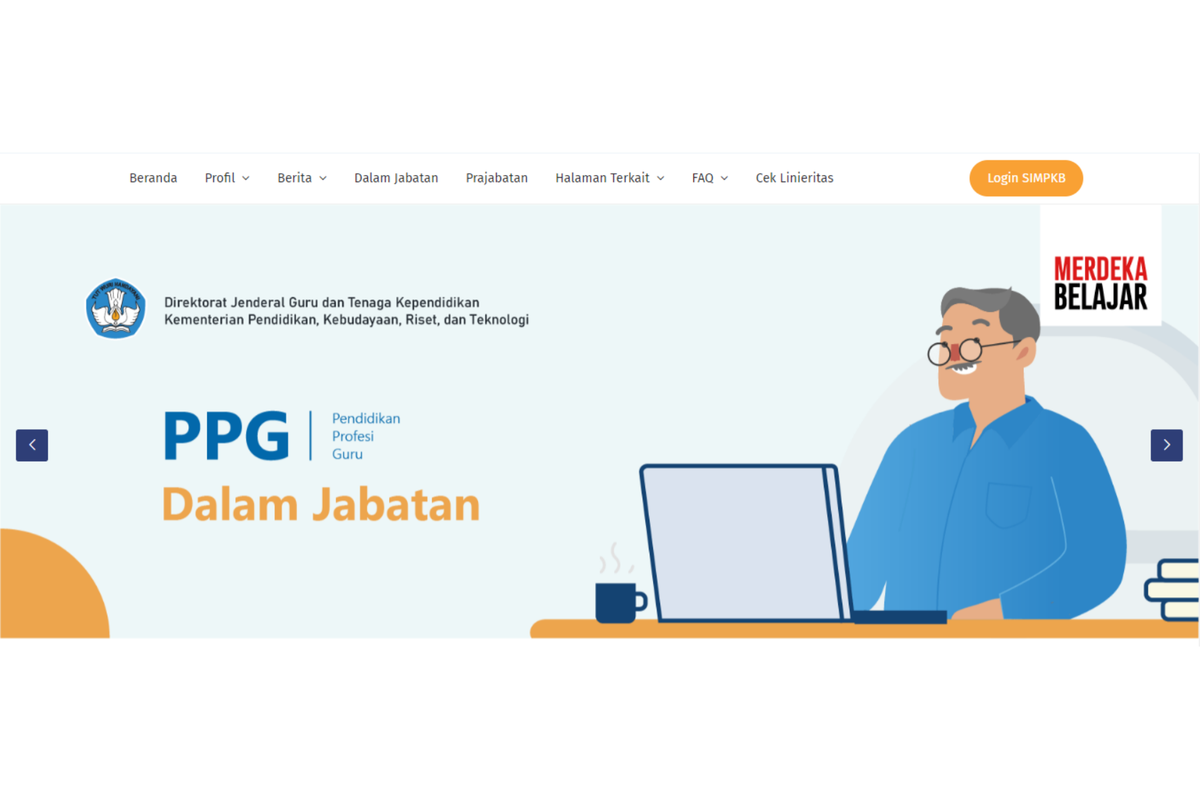 cara cetak kartu seleksi akademi ppg daljab 2022