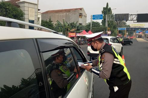 100 Titik Penyekatan di Jakarta, Ini Kendaraan yang Boleh Melintas